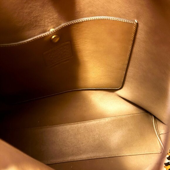 Coach Brooklyn 39 Dark Stone Shoulder Bag - Picture 6 of 7